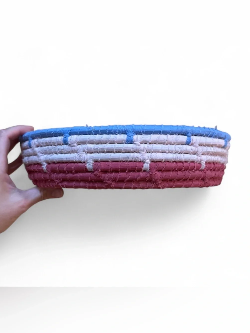 Handmade woven basket